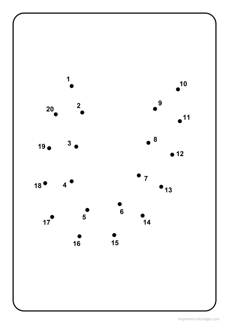 coloriage lettre u majuscule points a relier - dessin gratuit &agrave; imprimer