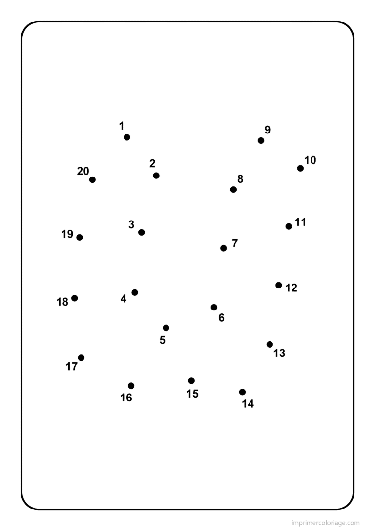 coloriage lettre u minuscule points a relier - dessin gratuit &agrave; imprimer