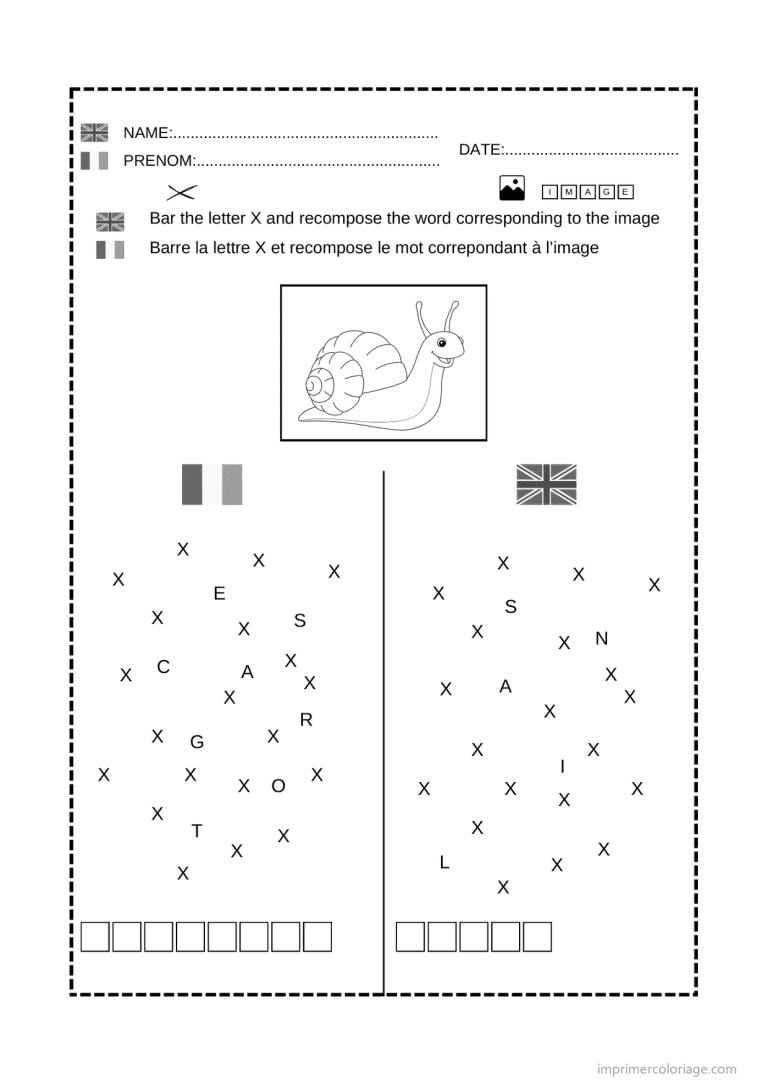 coloriage lettre x jeu lettres - dessin gratuit &agrave; imprimer