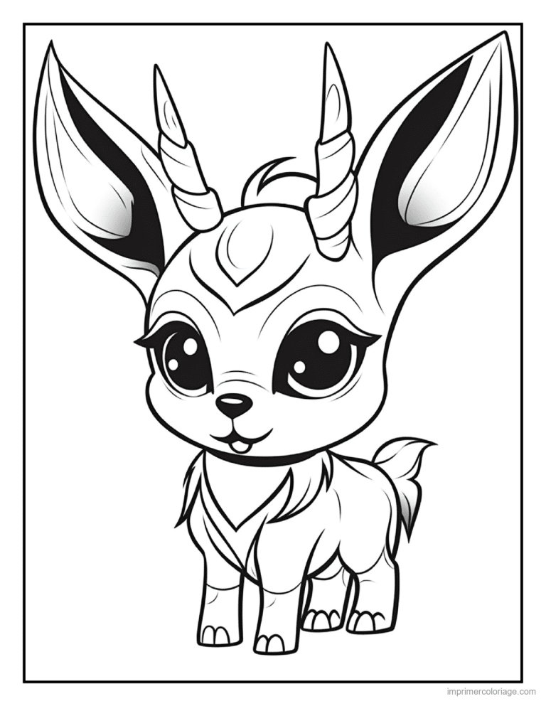 coloriage savane bebe gazelle elancee à imprimer coloriage savane bebe gazelle elancee - dessin gratuit à imprimer
