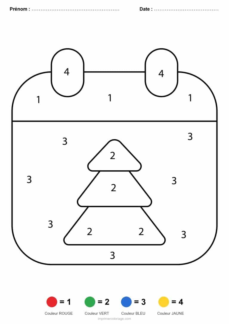 coloriage magique noel fenetre de noel, dessin gratuit &agrave; imprimer
