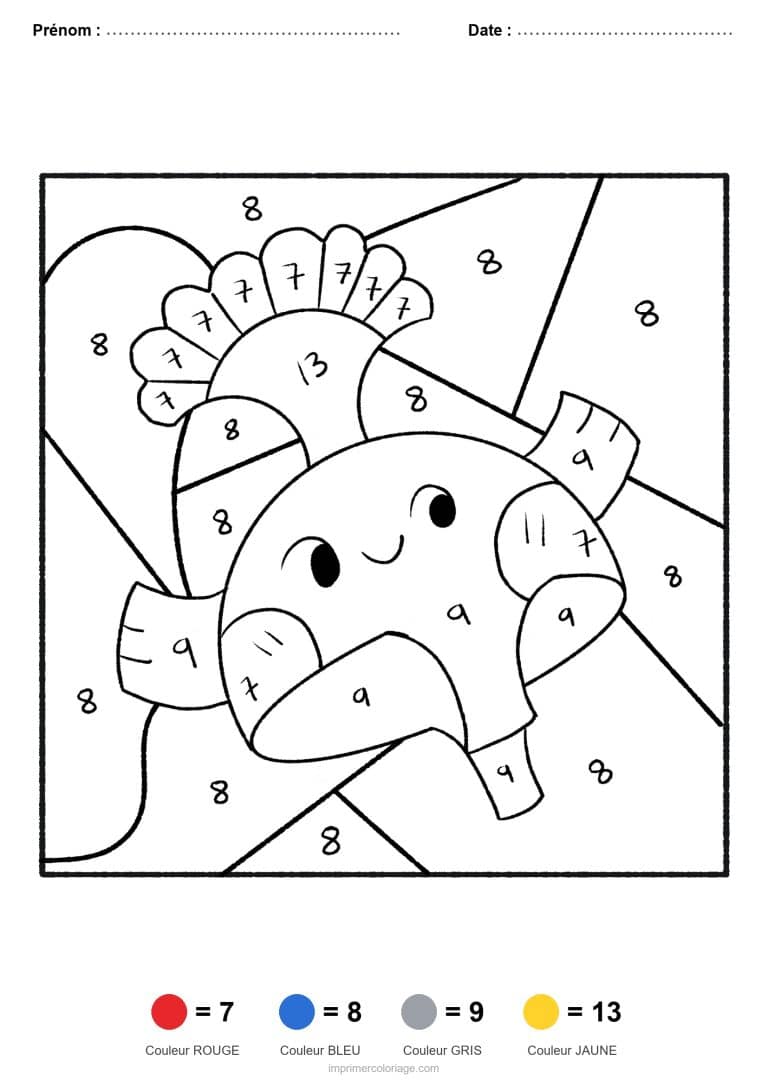 coloriage magique par-numero taureau antique, dessin gratuit &agrave; imprimer