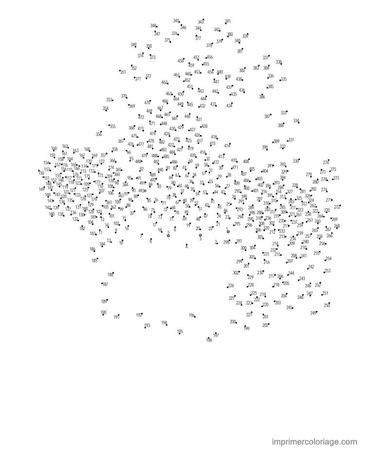 point a relier adulte 1 a 468 dessin mystere - dessin gratuit &agrave; imprimer