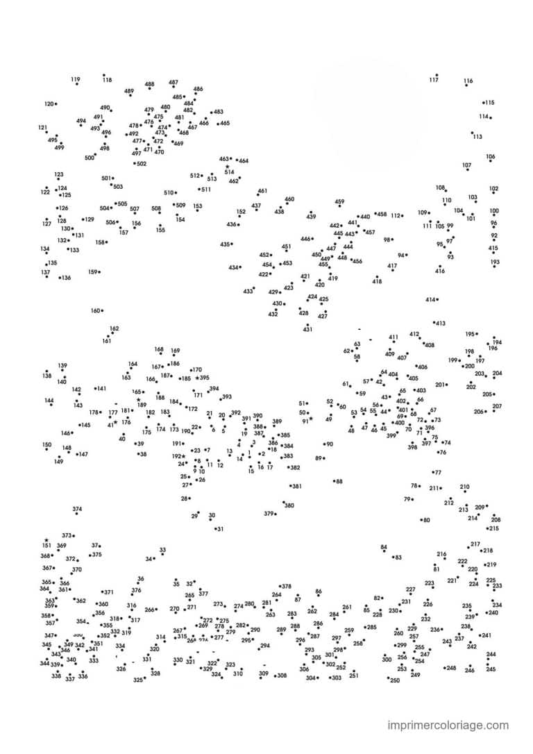 point a relier adulte 1 a 614 difficille - dessin gratuit &agrave; imprimer