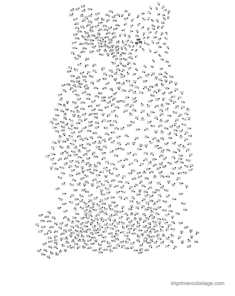 point a relier adulte 1 a 986 dessin mystere - dessin gratuit &agrave; imprimer