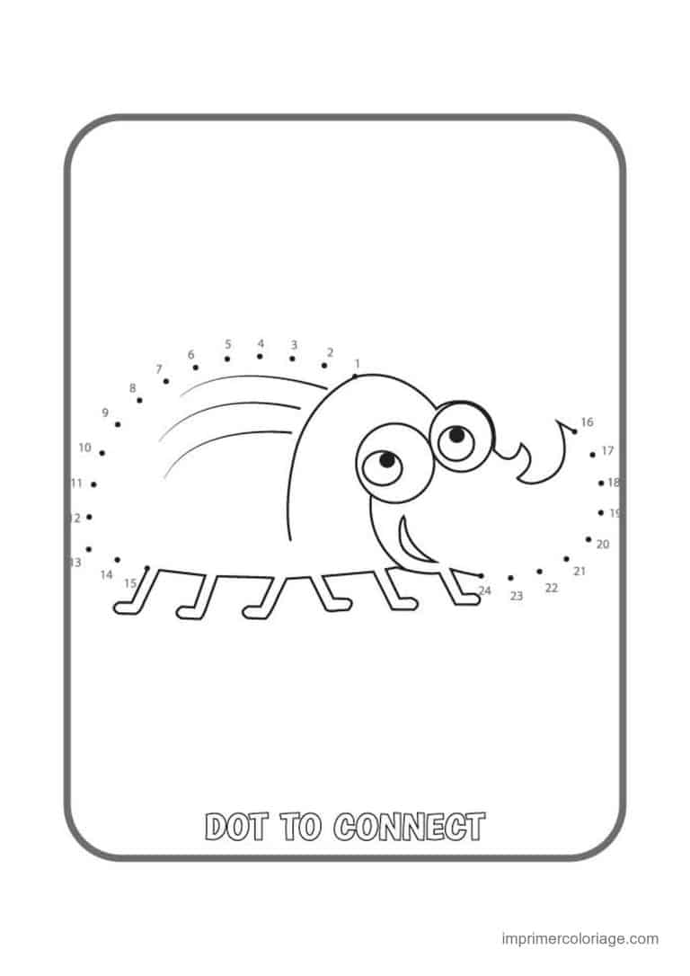 point a relier animal sauvage 1 a 21 phacochere - dessin gratuit &agrave; imprimer