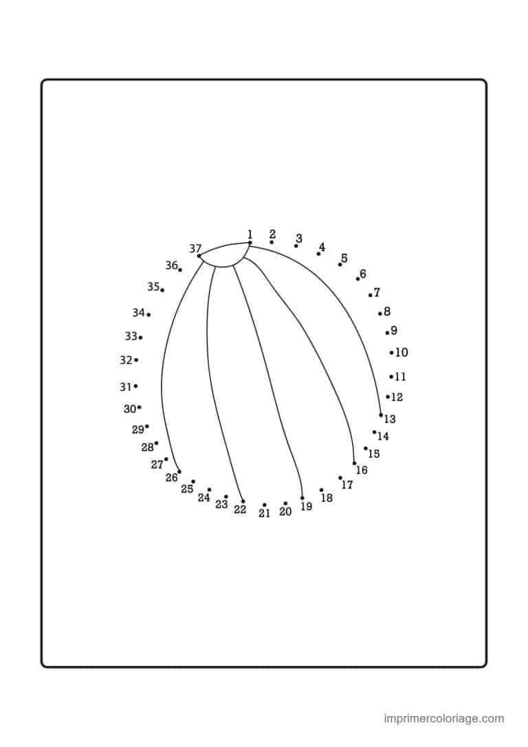 point a relier ce1 1 a 37 parasol ferme - dessin gratuit &agrave; imprimer