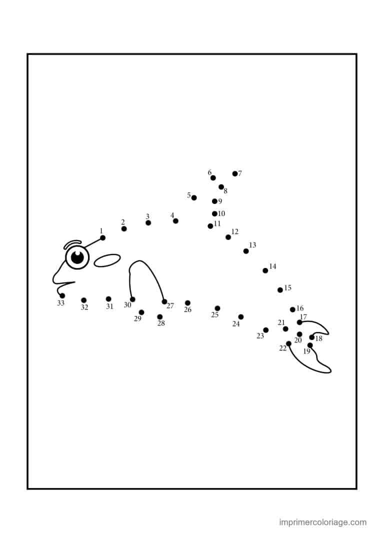 point a relier cm1 1 a 72 poisson allonge - dessin gratuit &agrave; imprimer