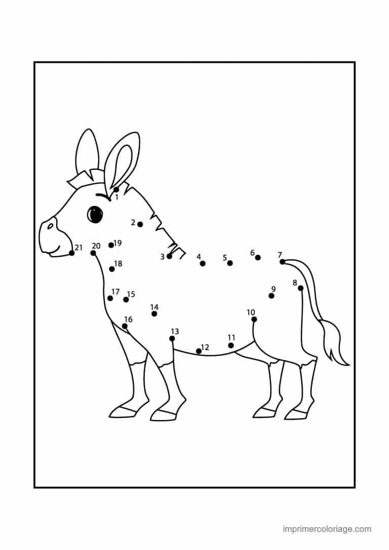point a relier cp 1 a 21 ane - dessin gratuit &agrave; imprimer