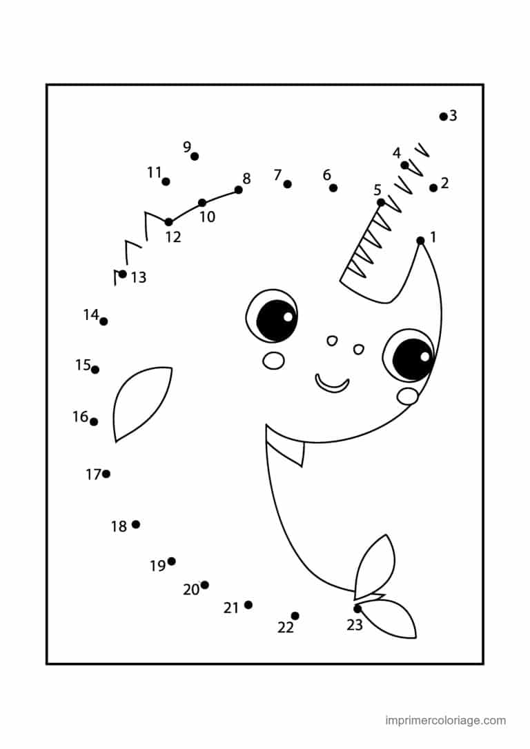 point a relier cp 1 a 23 bebe dinosaure - dessin gratuit &agrave; imprimer