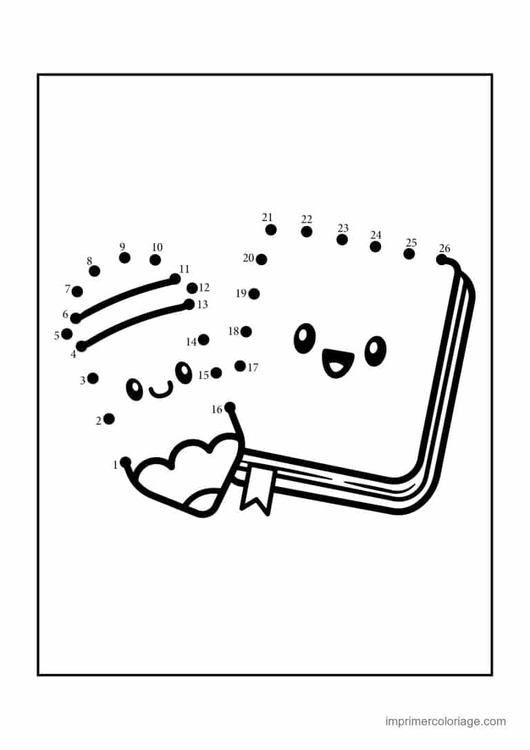 point a relier cp 1 a 26 cahier souriant - dessin gratuit &agrave; imprimer