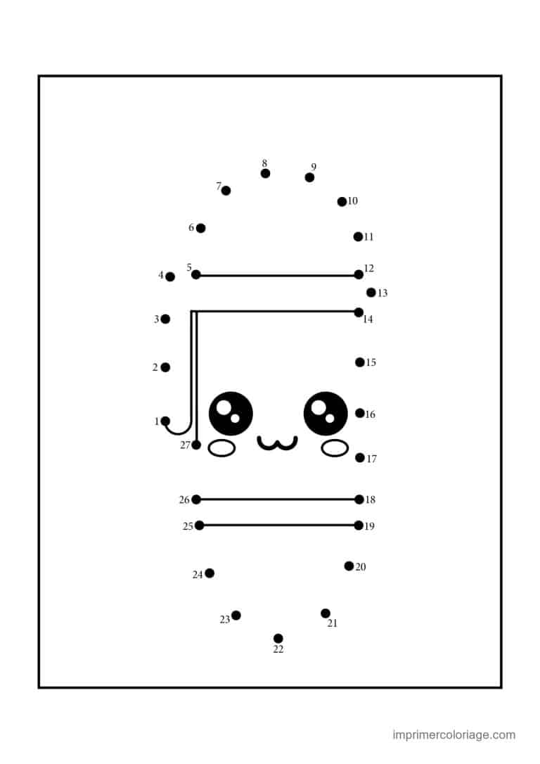 point a relier ecole 1 a 27 livre souriant - dessin gratuit &agrave; imprimer