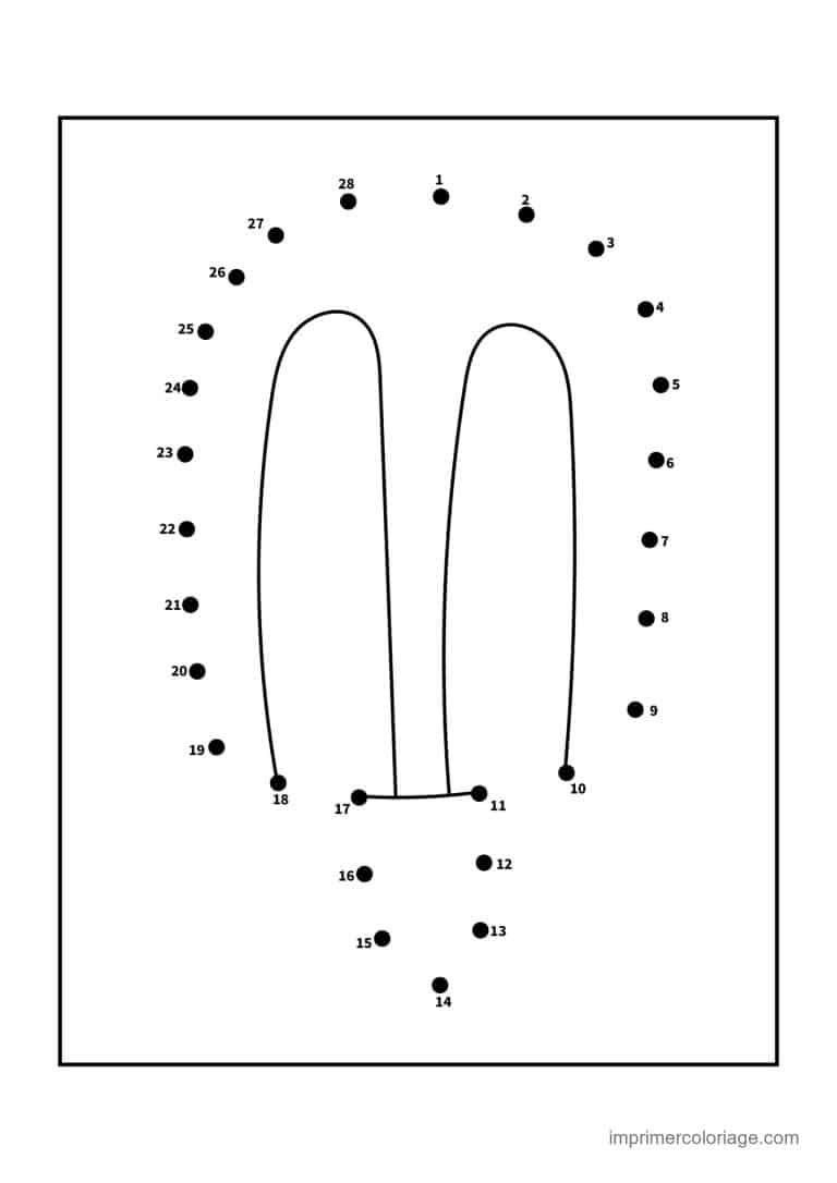 point a relier ecole 1 a 28 lettre a relier - dessin gratuit &agrave; imprimer