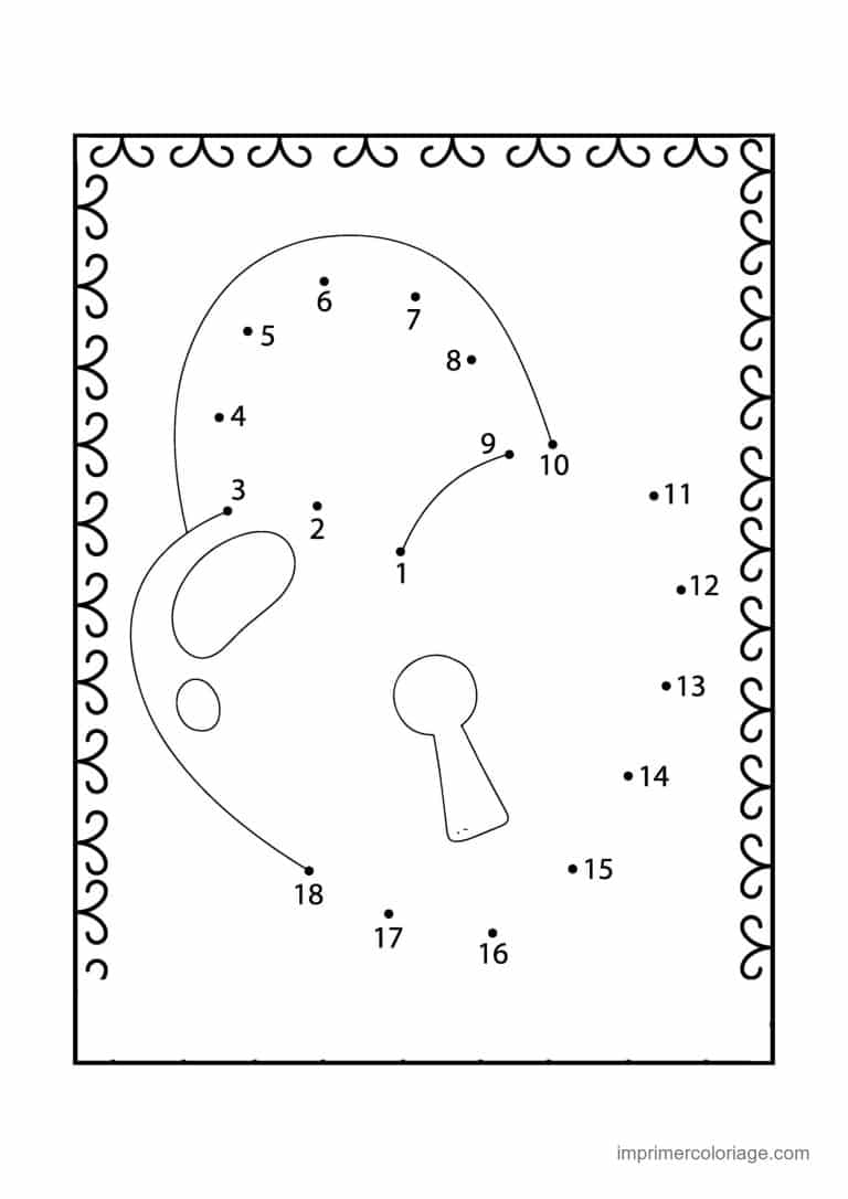point a relier saint valentin 1 a 18 cadenas coeur 2 - dessin gratuit &agrave; imprimer