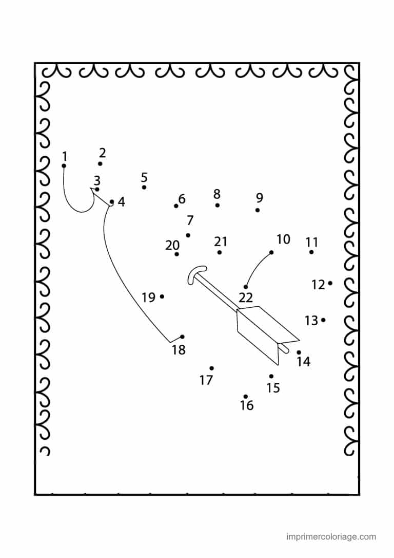 point a relier saint valentin 1 a 22 cle et coeur - dessin gratuit &agrave; imprimer