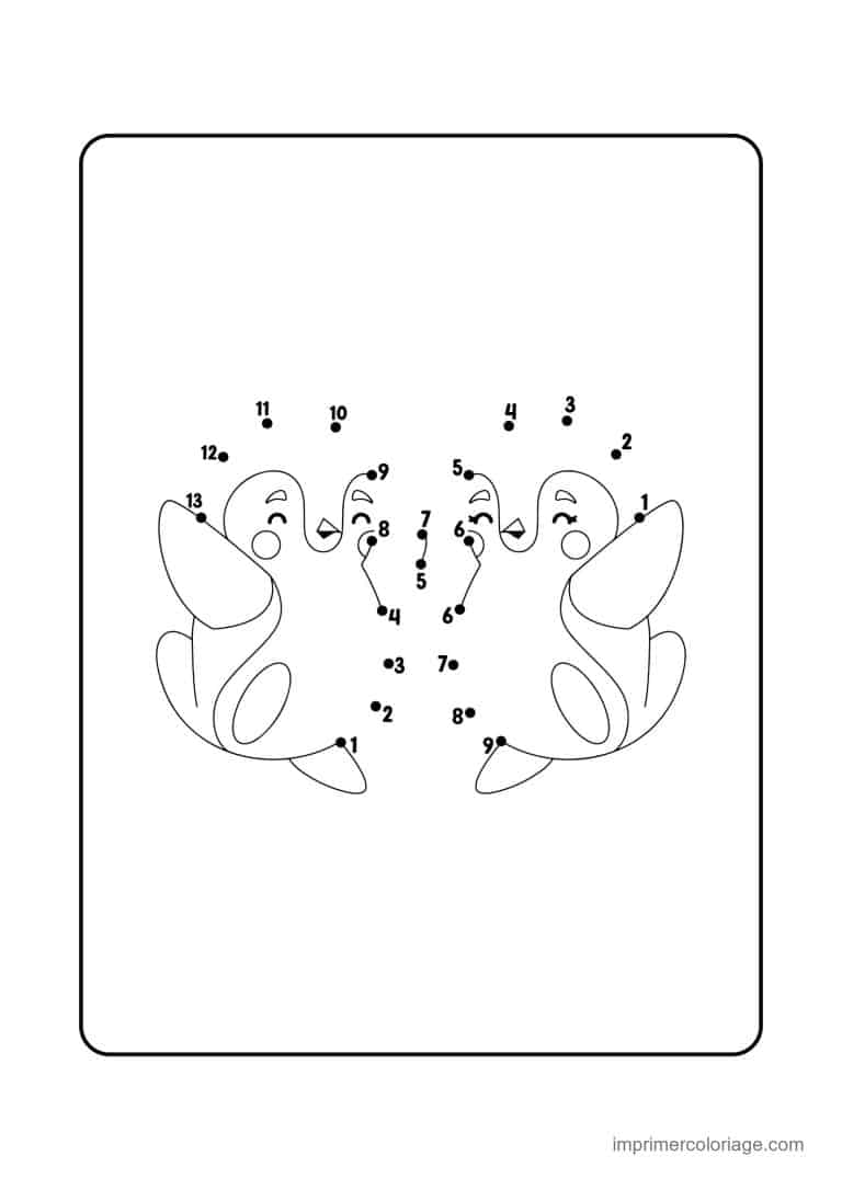 point a relier saint valentin 1 a 22 deux ecureuils - dessin gratuit &agrave; imprimer