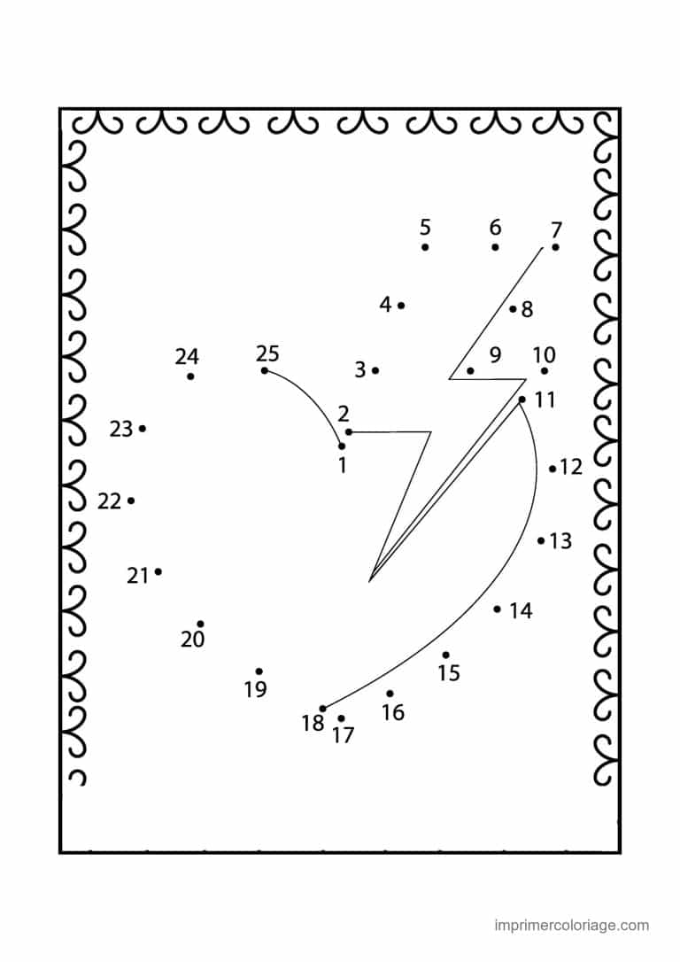 point a relier saint valentin 1 a 25 coeur brise - dessin gratuit &agrave; imprimer