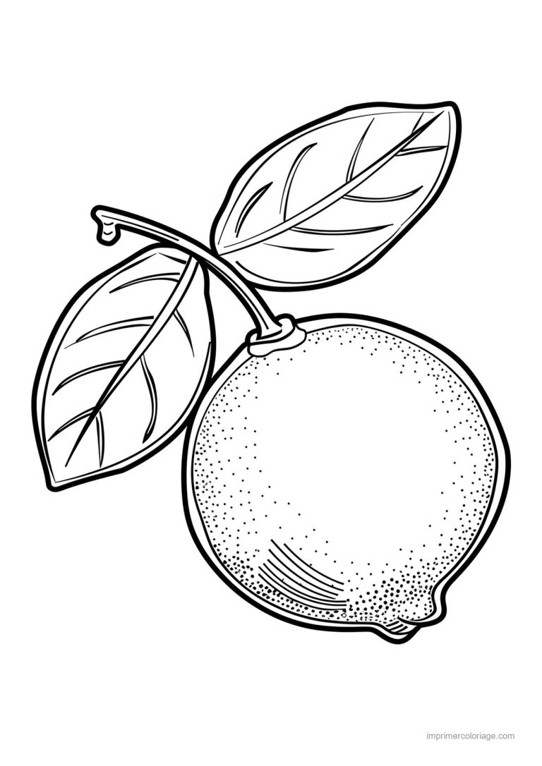 coloriage citron citron grave 142 - dessin gratuit &agrave; imprimer