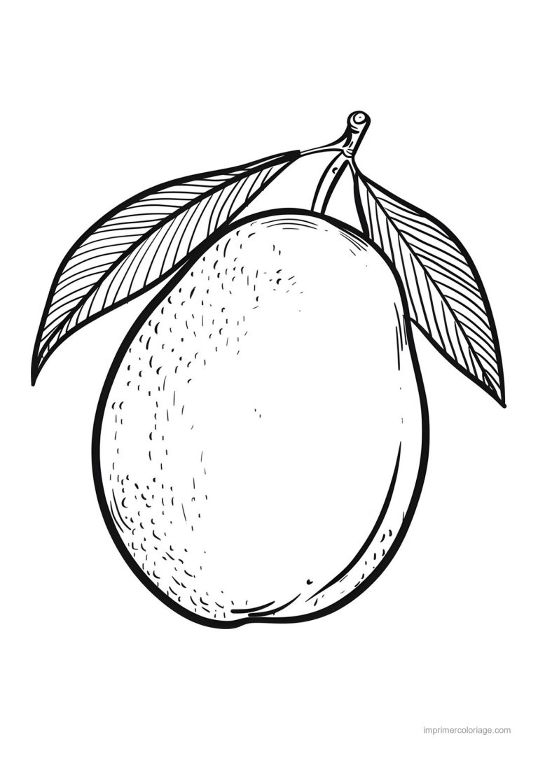 coloriage citron citron grave 51 - dessin gratuit &agrave; imprimer