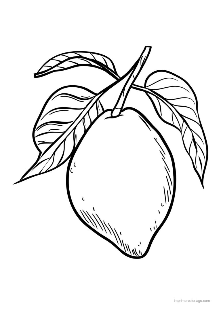 coloriage citron citron grave 71 - dessin gratuit &agrave; imprimer
