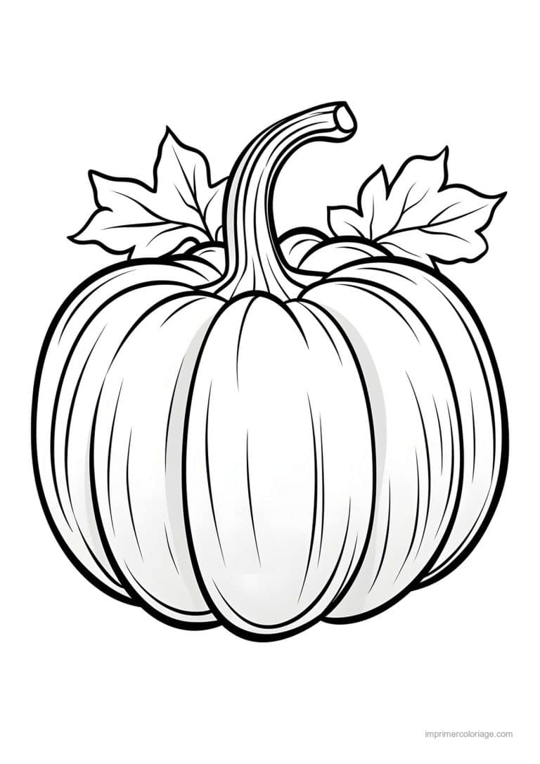 coloriage citrouille potiron citrouille gravee 135 - dessin gratuit &agrave; imprimer