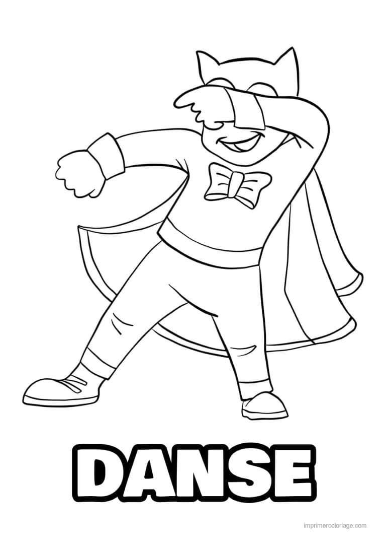coloriage danse enfant qui danse 04 - dessin gratuit &agrave; imprimer