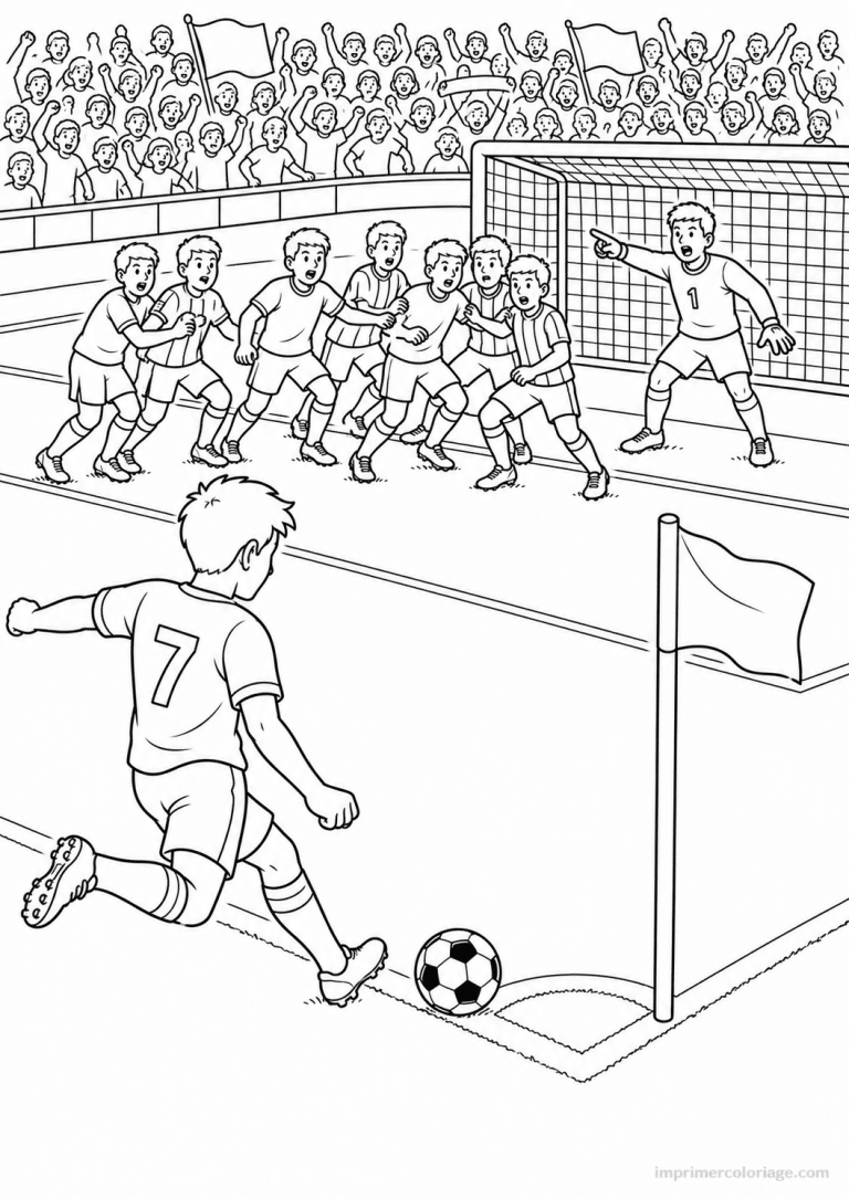 coloriage football arbitre carton - dessin gratuit &agrave; imprimer
