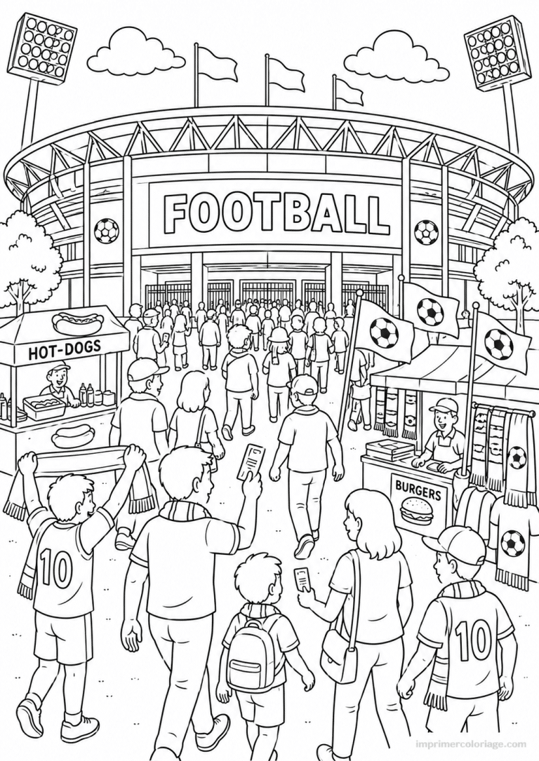 coloriage football mi temps coach - dessin gratuit &agrave; imprimer