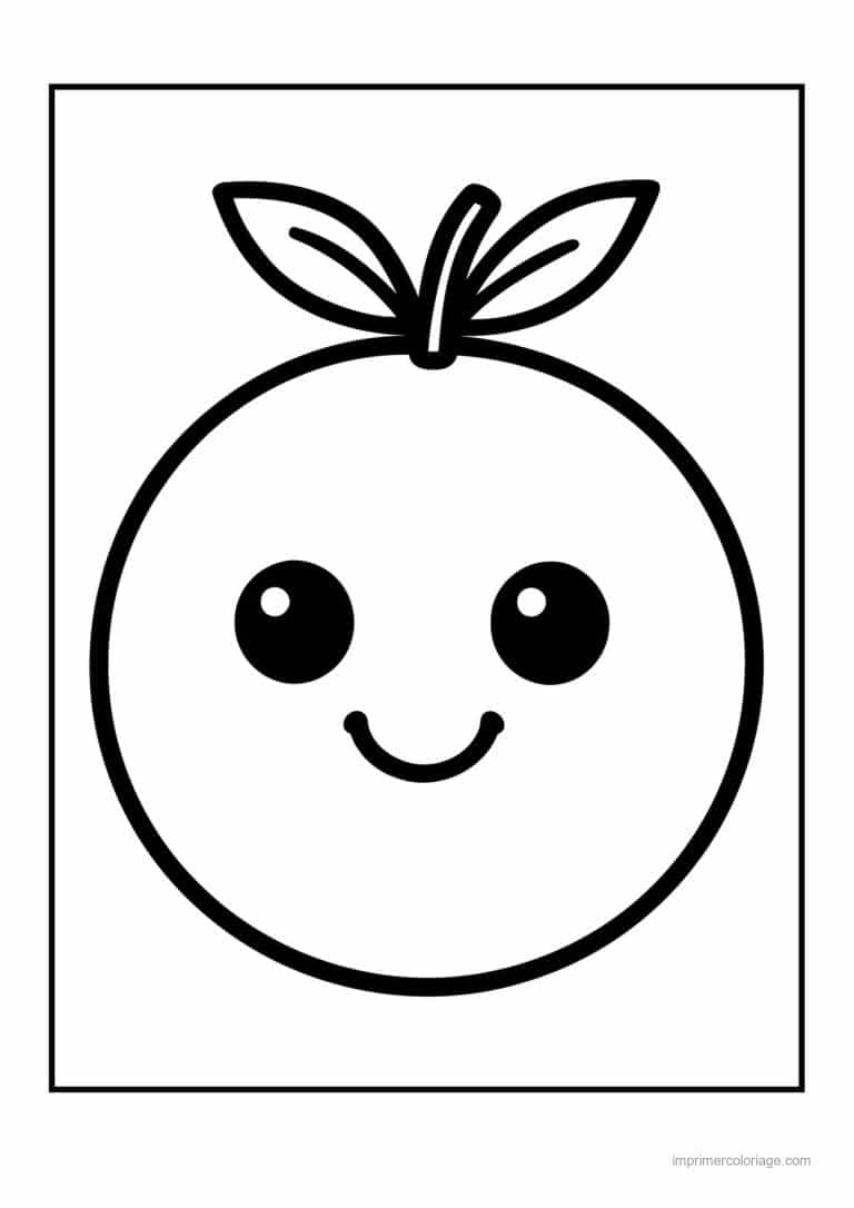 coloriage framboise mure myrtille myrtille kawaii aux grands yeux - dessin gratuit &agrave; imprimer