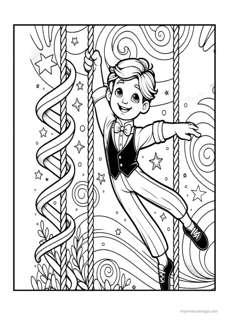 coloriage gymnastique 12 - dessin gratuit &agrave; imprimer