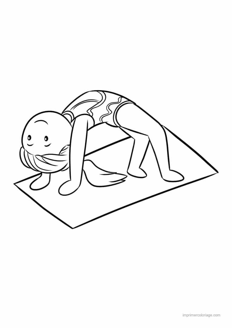coloriage gymnastique 48 - dessin gratuit &agrave; imprimer