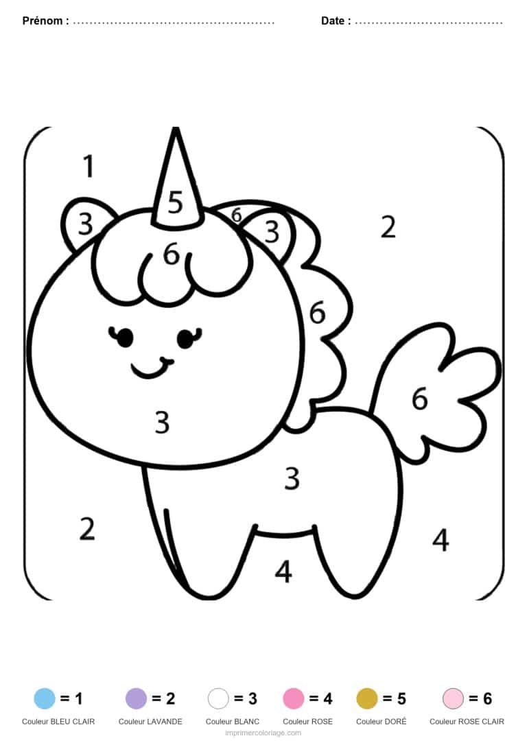 coloriage magique licorne licorne ailee - dessin gratuit &agrave; imprimer