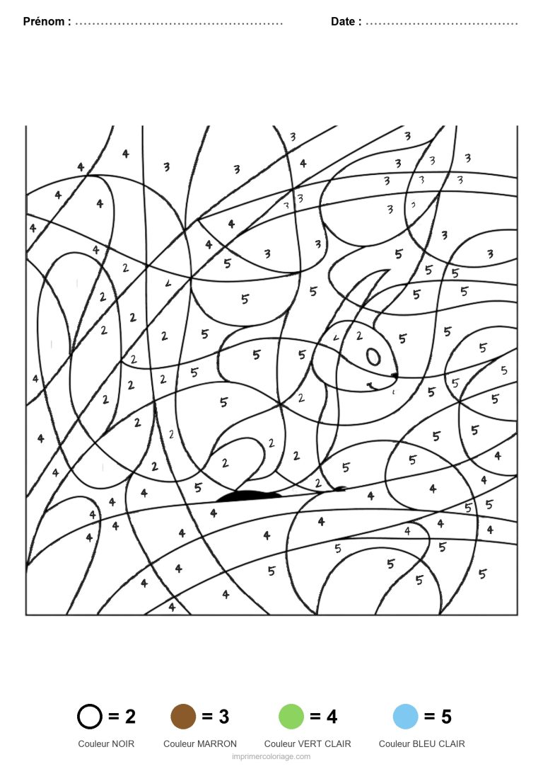 coloriage magique mystere image cachee 10 - dessin gratuit &agrave; imprimer
