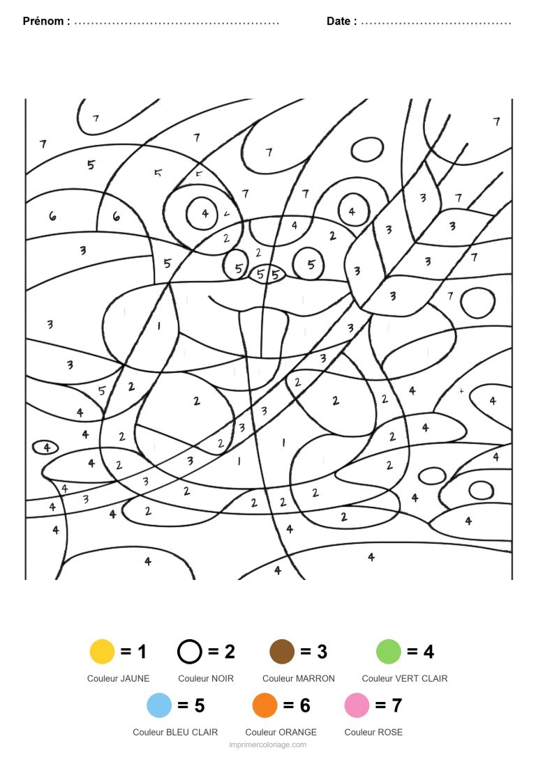 coloriage magique mystere image cachee 4 - dessin gratuit &agrave; imprimer