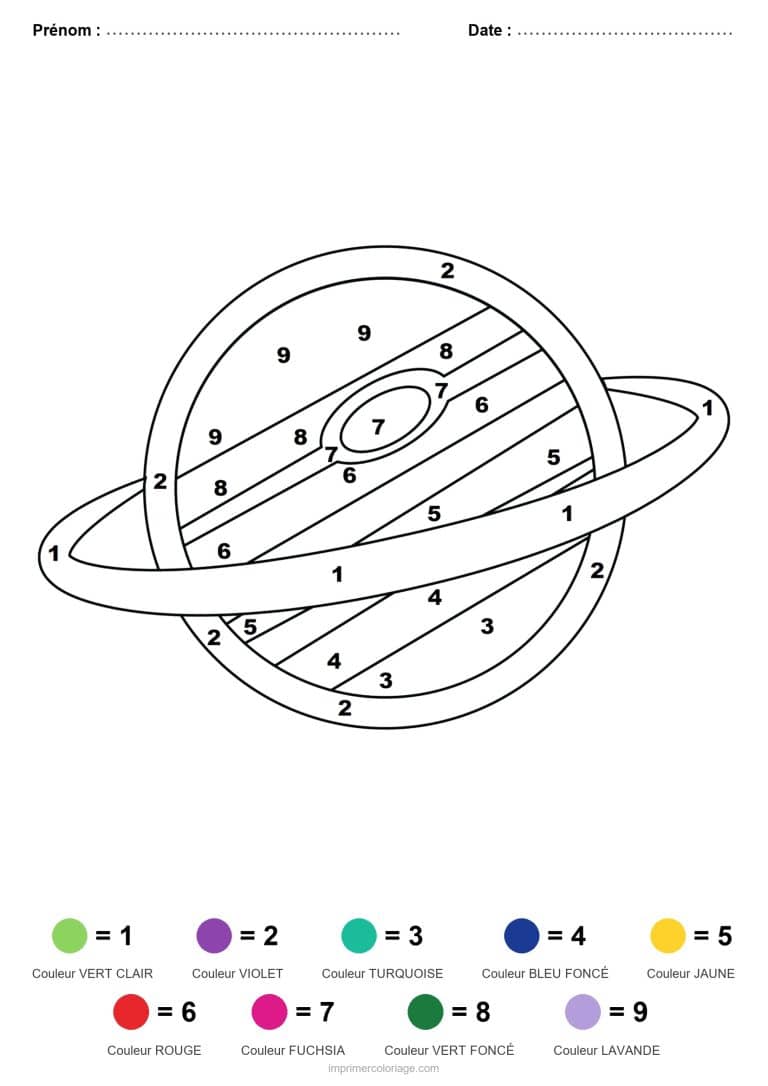 coloriage magique vehicules saturne - dessin gratuit &agrave; imprimer