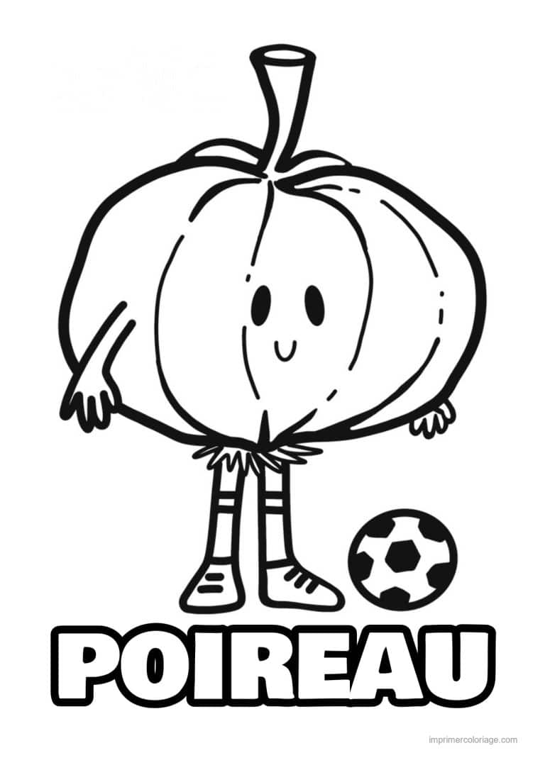 coloriage oignon ail poireau tete d ail kawaii au ballon - dessin gratuit &agrave; imprimer