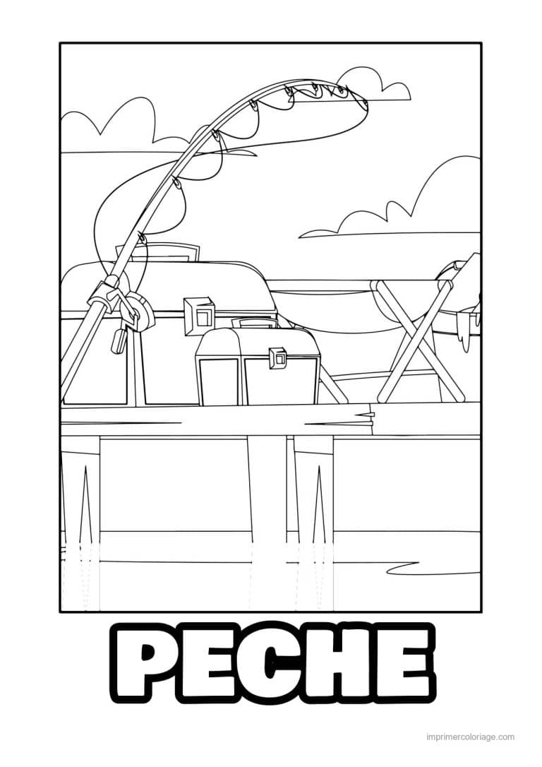 coloriage peche 30 - dessin gratuit &agrave; imprimer