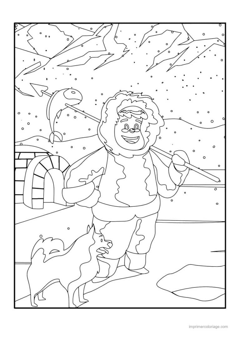 coloriage peche 43 - dessin gratuit &agrave; imprimer