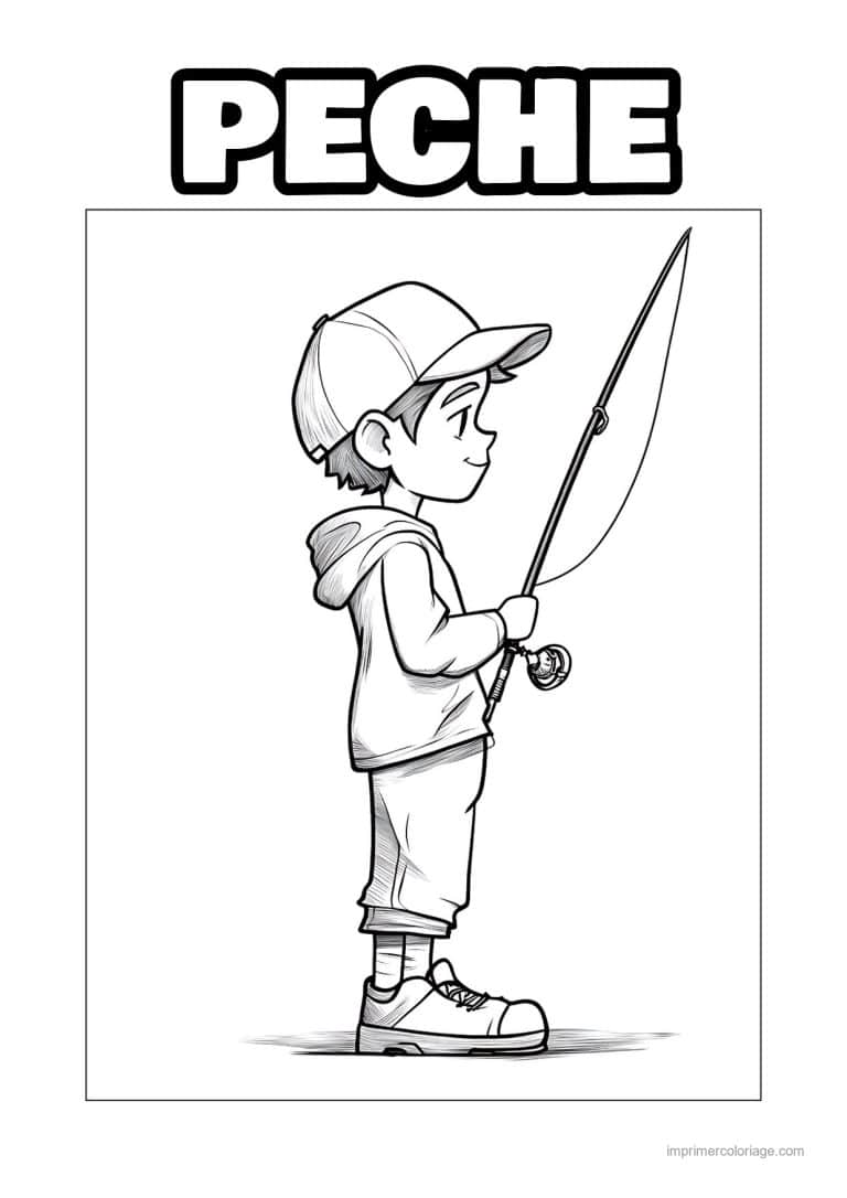 coloriage peche 45 - dessin gratuit &agrave; imprimer