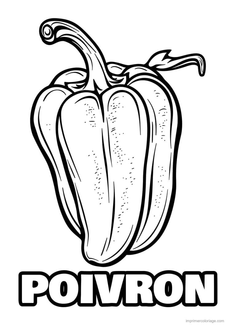coloriage poivron piment poivron grave 48 - dessin gratuit &agrave; imprimer