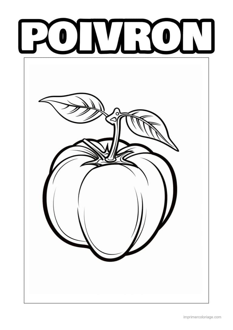 coloriage poivron piment poivrons sur leur branche 11 - dessin gratuit &agrave; imprimer