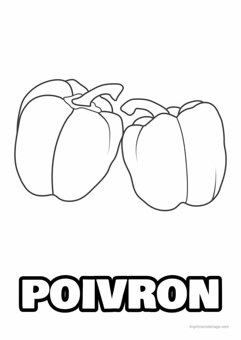 coloriage poivron piment trois poivrons 2 - dessin gratuit &agrave; imprimer