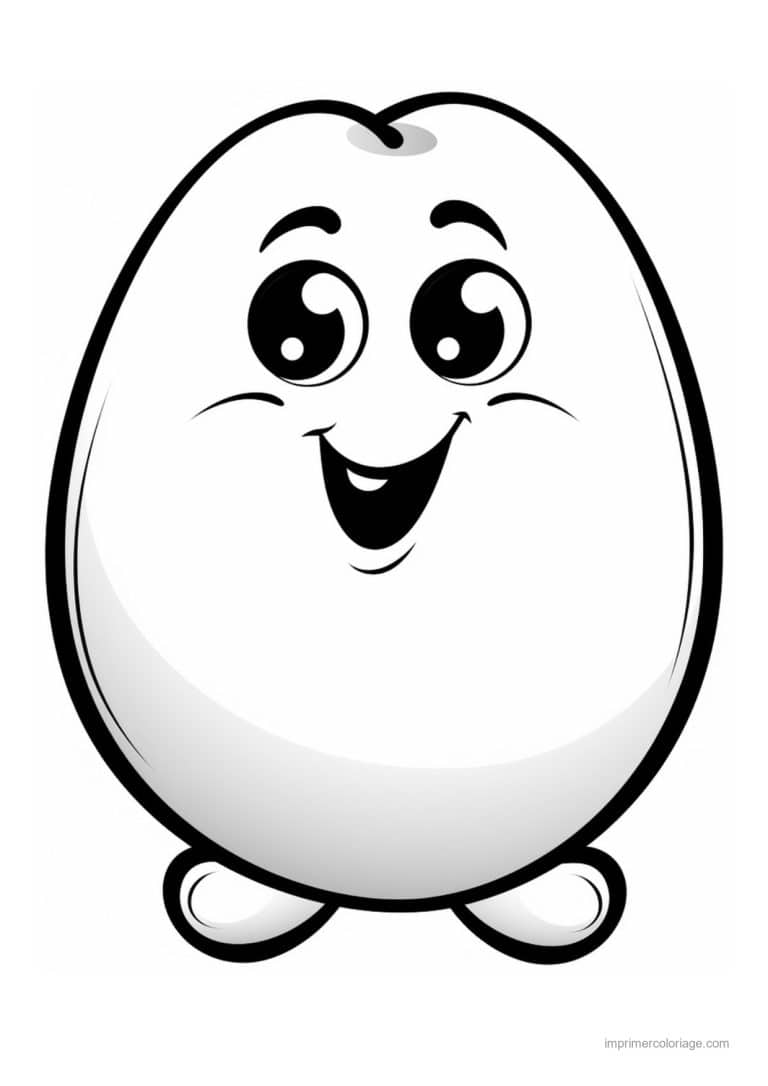 coloriage pomme de terre pomme de terre kawaii rieuse - dessin gratuit &agrave; imprimer