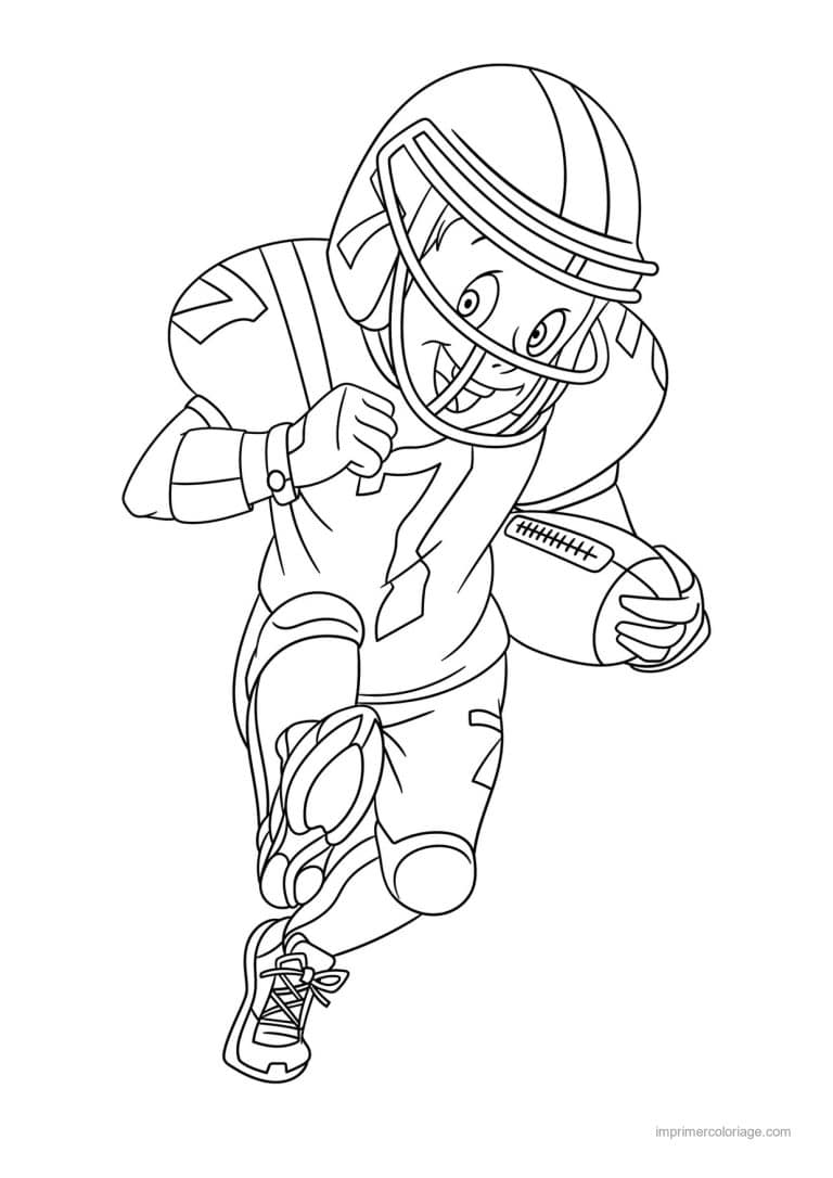 coloriage rugby joueur de rugby 02 - dessin gratuit &agrave; imprimer