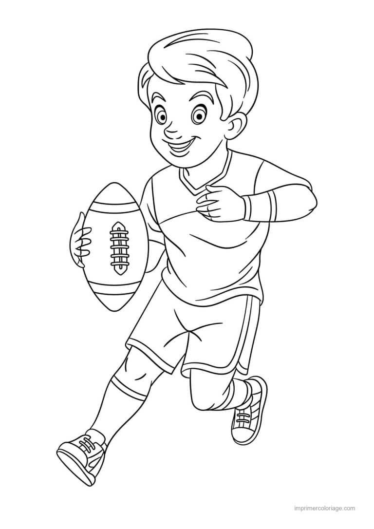 coloriage rugby joueur de rugby 03 - dessin gratuit &agrave; imprimer