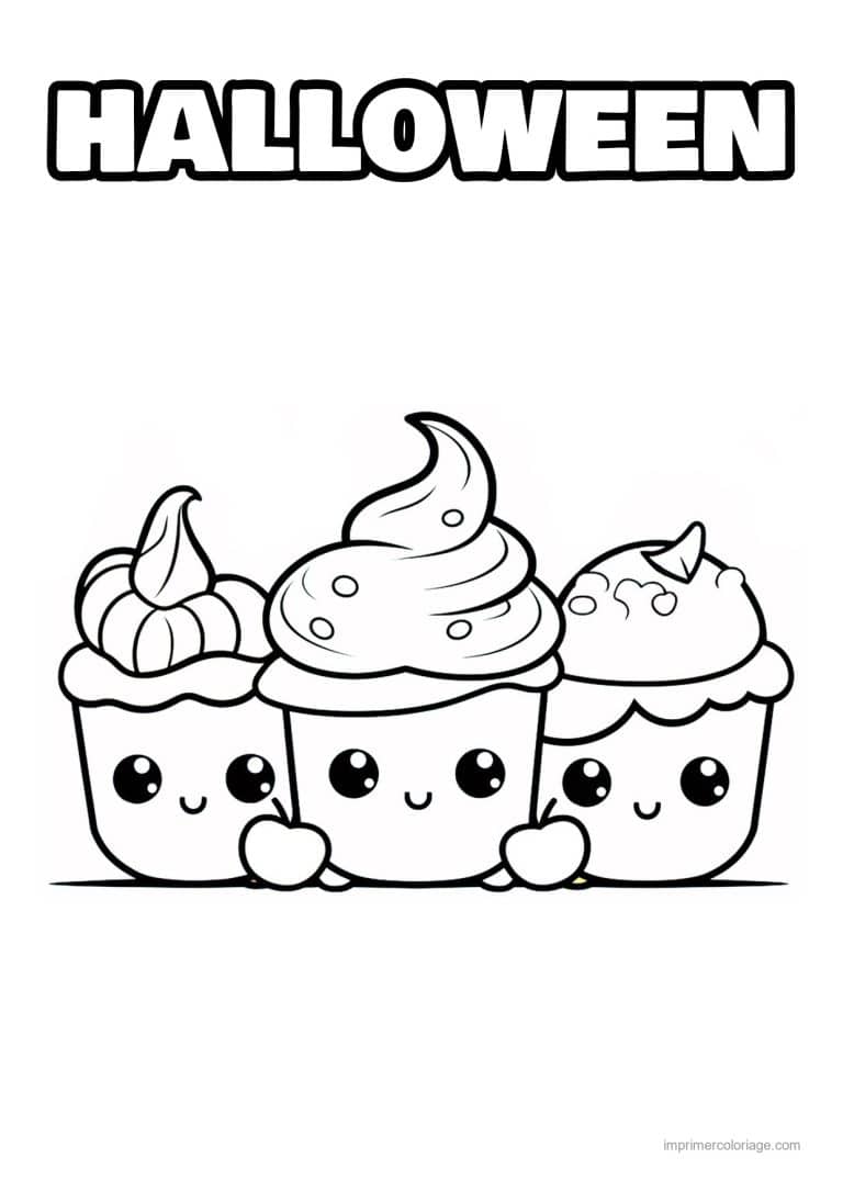 coloriage bonbon halloween 09 - dessin gratuit &agrave; imprimer
