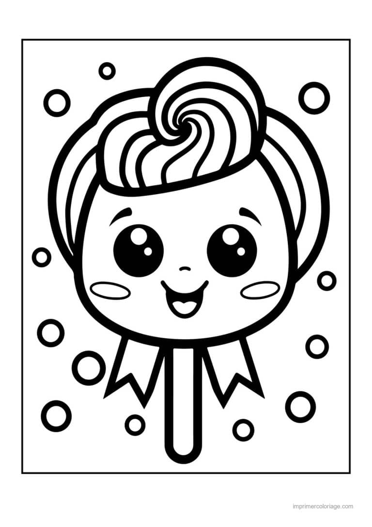 coloriage bonbon halloween 20 - dessin gratuit &agrave; imprimer