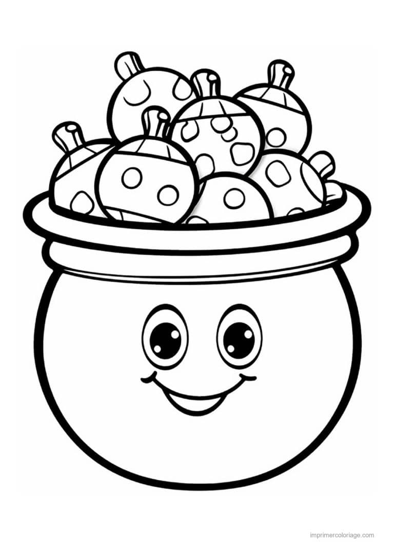 coloriage bonbon halloween 21 - dessin gratuit &agrave; imprimer