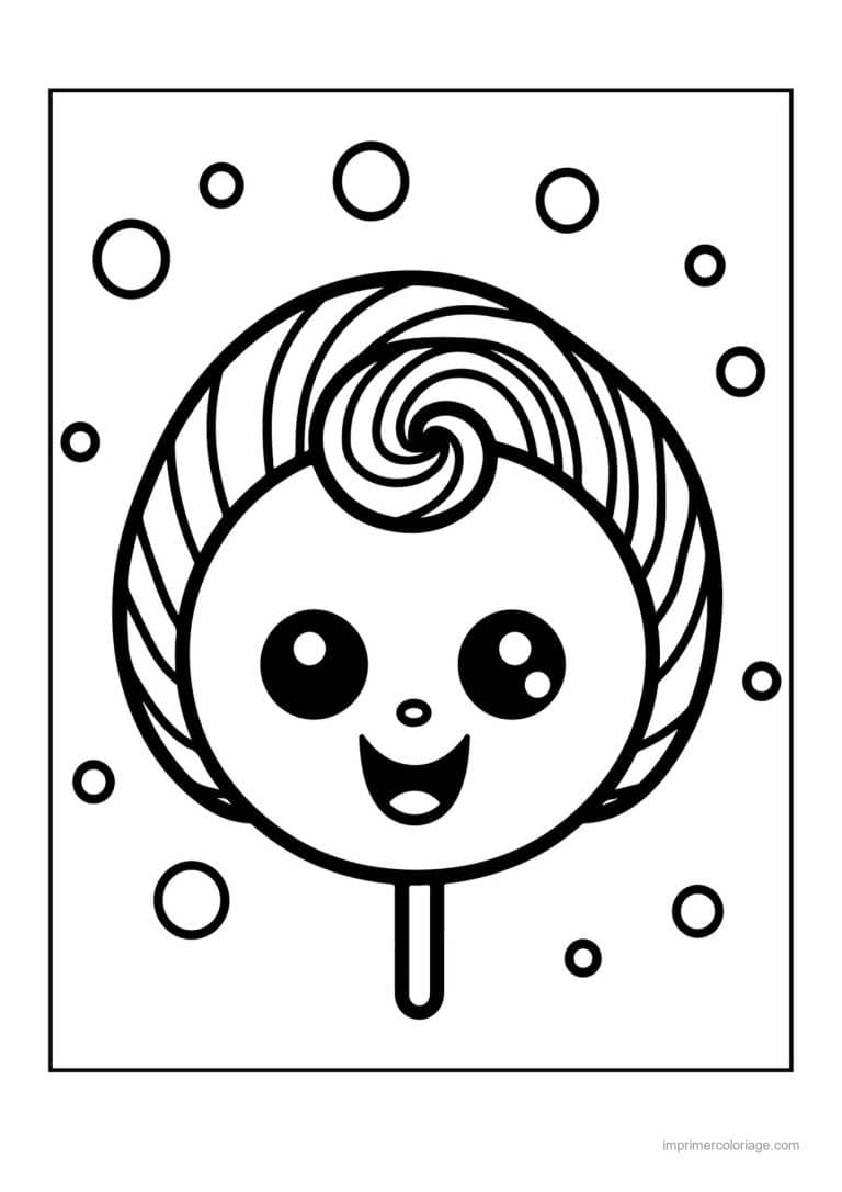 coloriage bonbon halloween 29 - dessin gratuit &agrave; imprimer