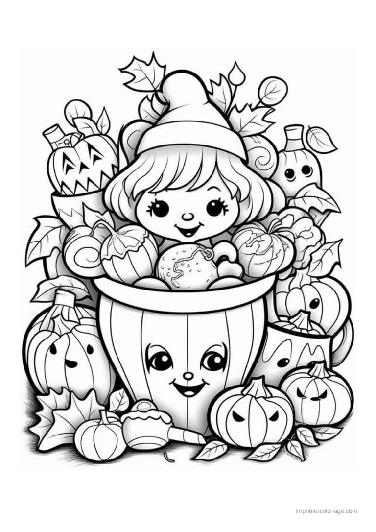 coloriage bonbon halloween 53 - dessin gratuit &agrave; imprimer